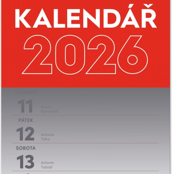 Wandkalender Wekelijks 2026 A5