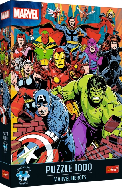 TREFL Puzzel Premium Plus Marvel: Marvel Helden 1000 stukjes