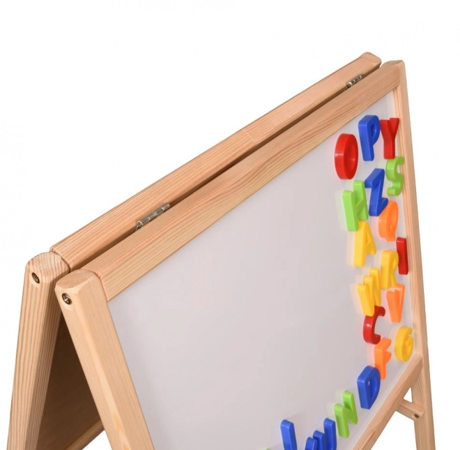 Dubbelzijdig magnetisch bord voor kinderen met accessoires