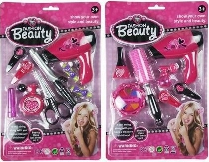 Kappersset met kleine föhn FASHION PRINCESS