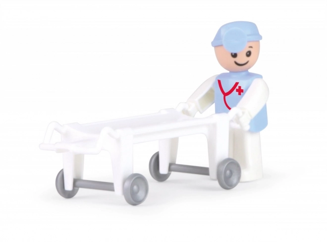 Ambulance Auto Truxx voor kinderen met figuur
