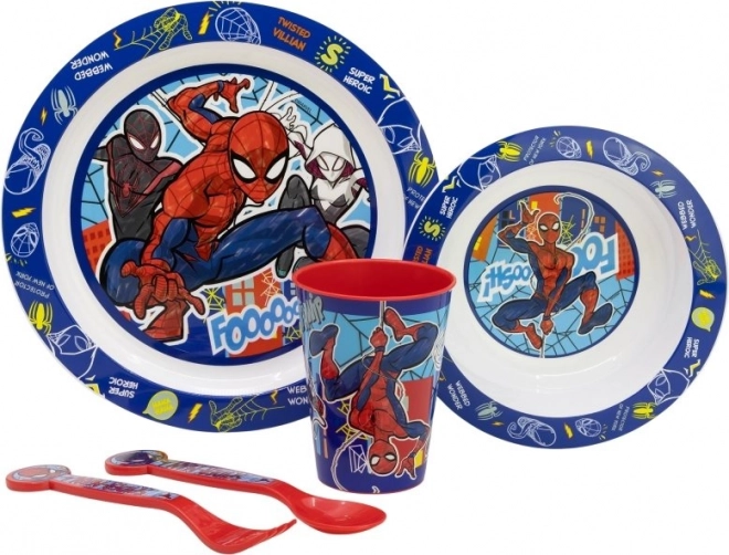 Kinder eetset 5-in-1 Spiderman