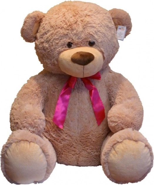 Pluchen beer Norbert beige 75 cm