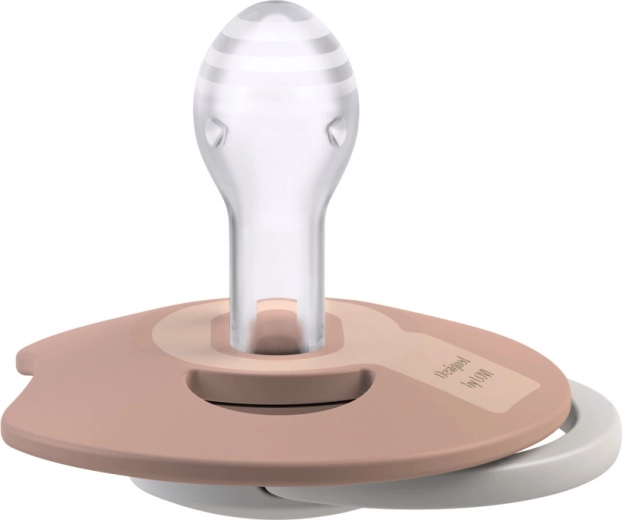 Dynamische siliconen speen beschermt de zuigreflex