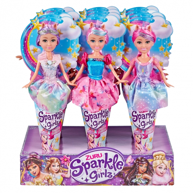 Sparkle Girlz eenhoornfee in ijshoorntje