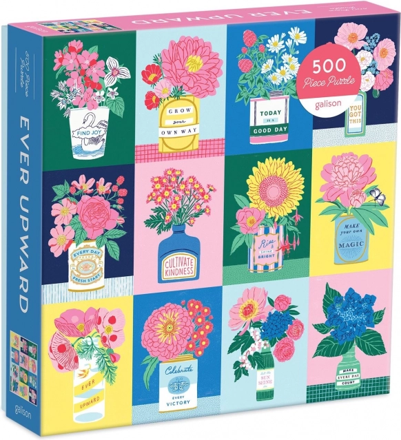 Bloemenpuzzel Altijd rechtop 500 stukjes