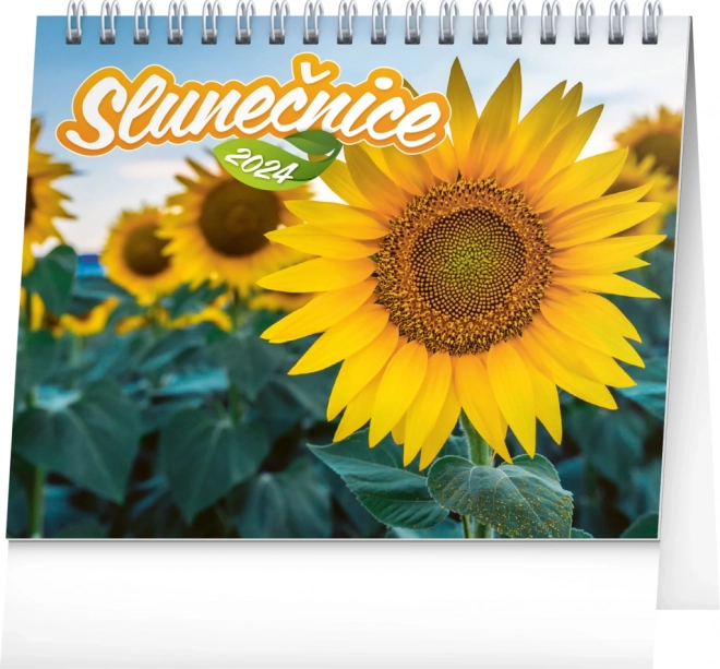 Bureaukalender Zonnebloem, met citaten 2024, 16,5 
7 13 cm