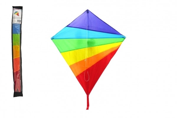 Kleurrijke vliegende vlieger van nylon 88x81 cm