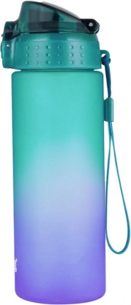 Drinkfles OXY CLICK 600 ml Ombre Violet-Green van Tritan
