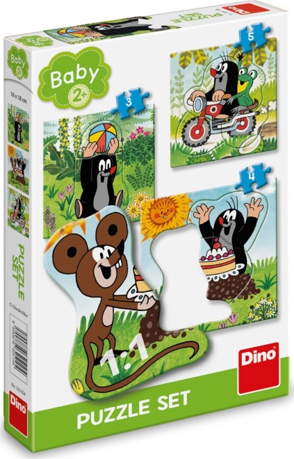 Krtek op de weide 3-5 baby puzzel
