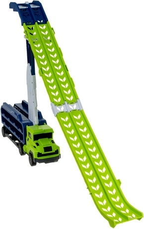 Van vrachtwagen naar racebaan in een oogwenk