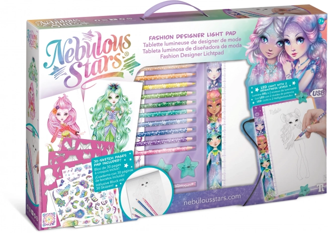 Nebulous Stars verlichte ontwerptafel