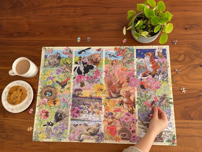 GIBSONS Puzzel Seizoenen 1000 Stukjes