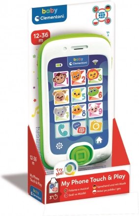 Pratende touchscreen-smartphone voor kinderen CLEMENTONI