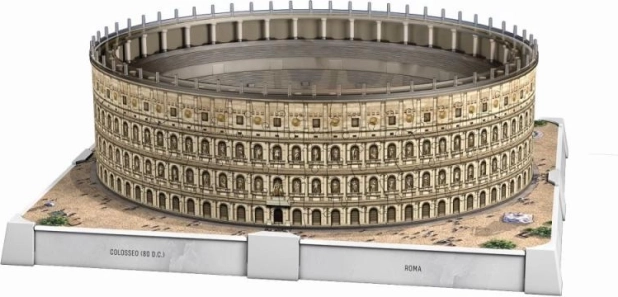 Iconics Colosseum nachteditie bouwset met LED-verlichting