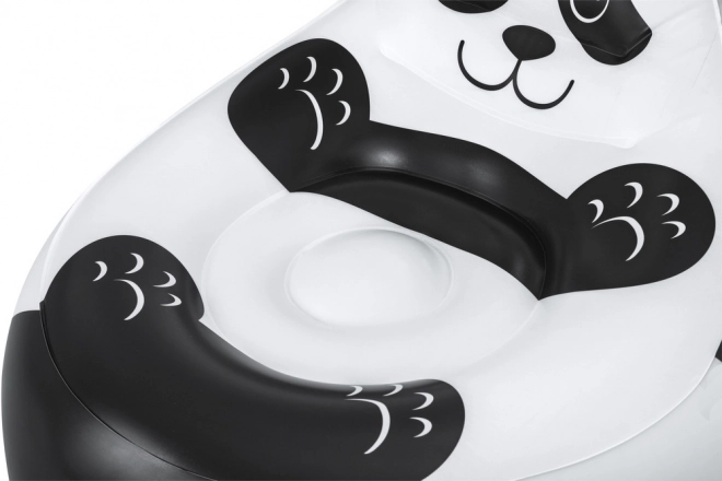 Opblaasbare panda stoel