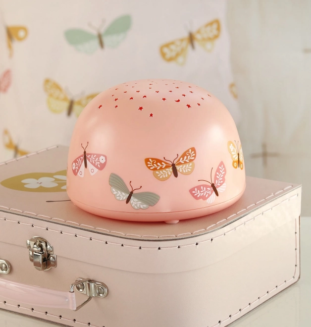 A Little Lovely Company Projectielamp – Vlinders