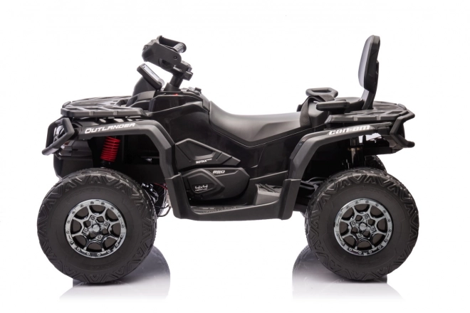 Elektrische kinderquad Can Am Outlander met afstandsbediening zwart