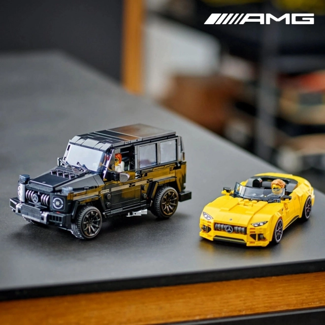 LEGO Speed Champions 76924 Mercedes-AMG G 63 en Mercedes-AMG SL 63