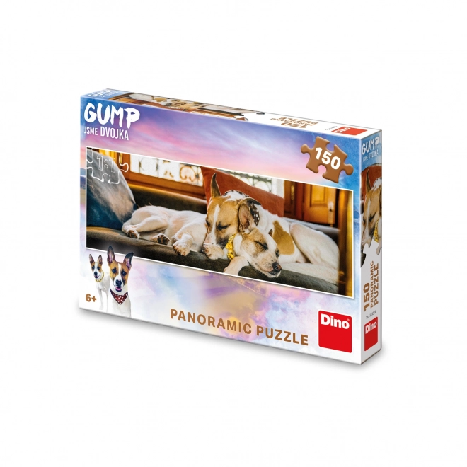 Gump: Wij zijn nummer twee - Op de bank 150 st panoramische puzzel