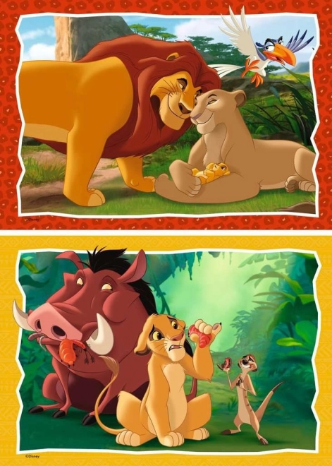 Puzzel Disney De Leeuwenkoning 2x24 stukjes