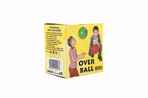 Overball opblaasbare revalidatie 26cm max. belasting 120kg in doos 10x11cm