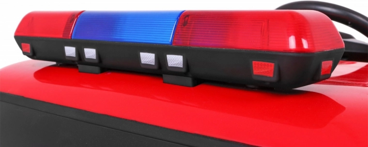 Elektrische brandweerwagen voor kinderen 12V met afstandsbediening en uitrusting