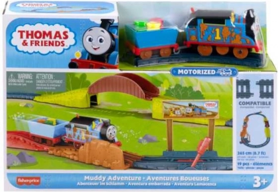 Aangedreven locomotief Thomas en zijn vrienden Modderig avontuur