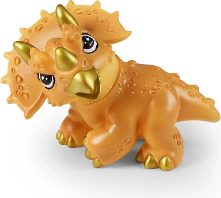 Grappige dinosaurus Triceratops 13 cm