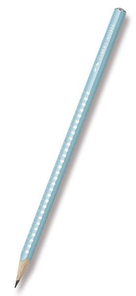 Grafietpotlood Faber-Castell Sparkle turquoise parelmoer