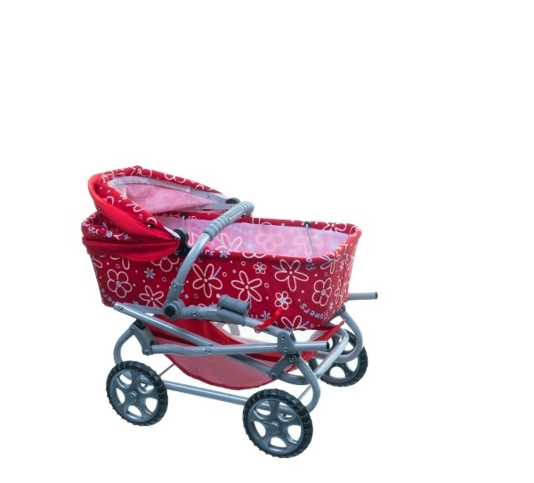 Diepe kinderwagen Daria voor poppen