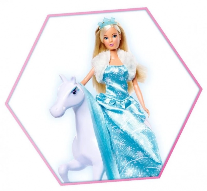 Pop Steffi met paard Snow Dream