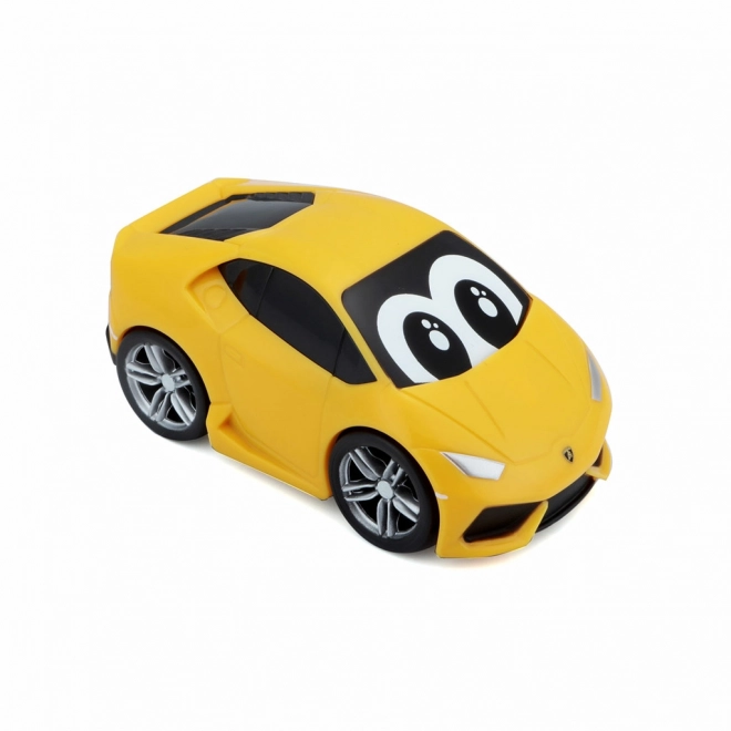 auto met grote ogen Lamborghini