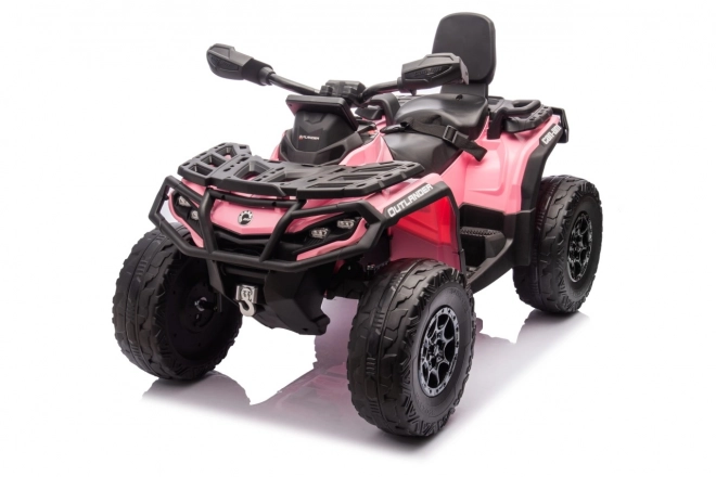 Elektrische kinderquad Outlander roze