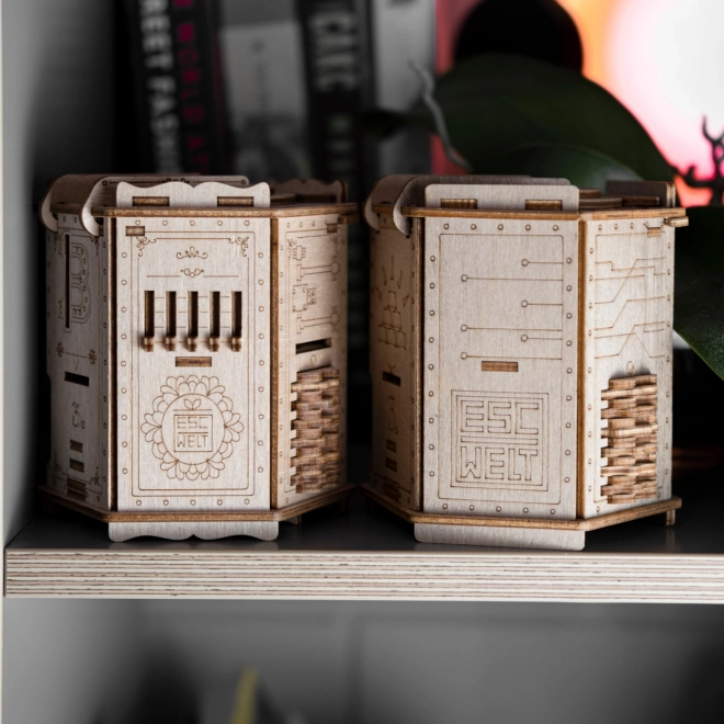 Fort Knox Pro houten puzzel uitdaging