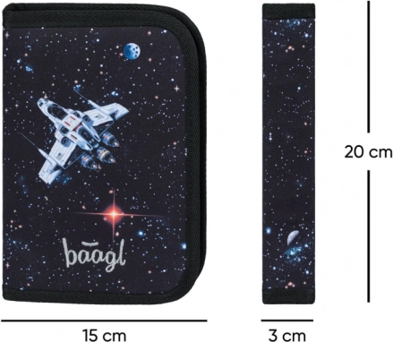 School etui Pixel Space