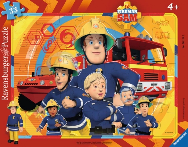 Ravensburger Puzzel Brandweerman Sam 33 stukjes