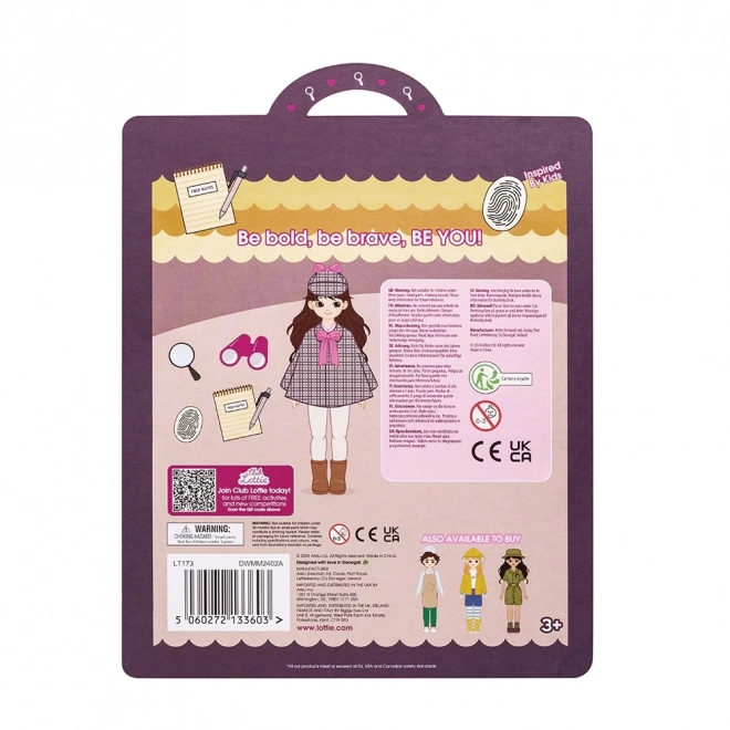 Lottie detective outfit voor poppen
