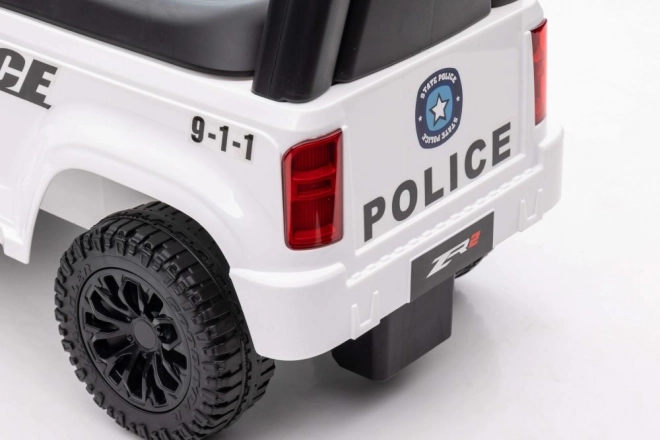 Kinderloopfiets Politie wit