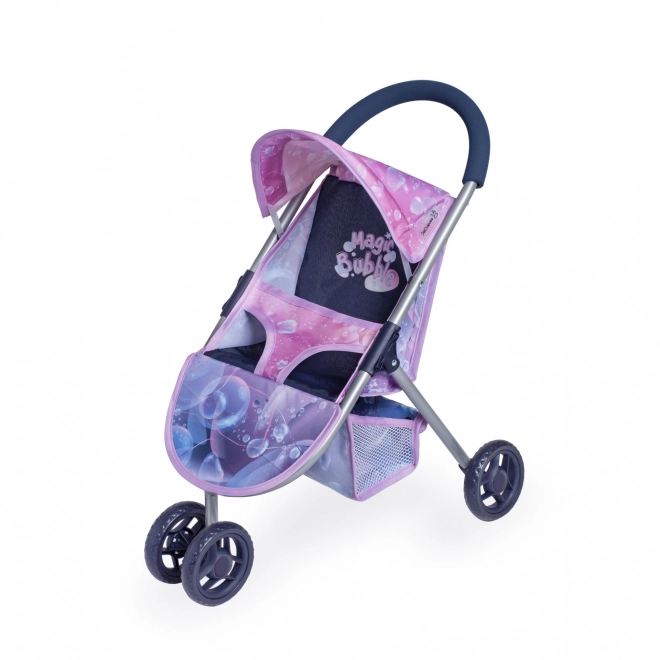 DeCuevas 90276 Driewieler Sportwagen voor Poppen Magic Bubble 2024 - 55 cm