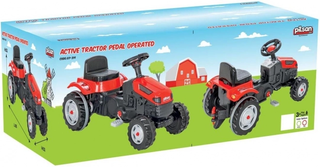 Rode traptractor