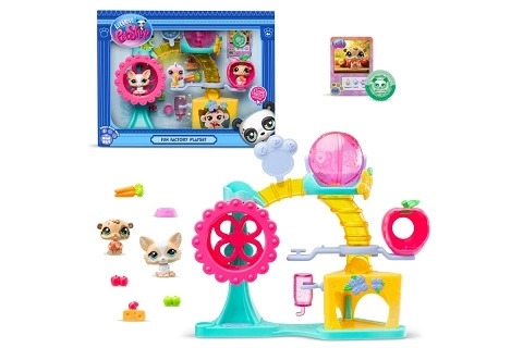 Littlest Pet Shop Leuke Fabriek met 2 figuren