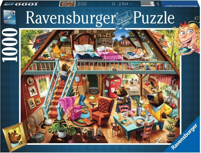 Puzzel 1000 stukjes Ontvoering van Zlatovláska