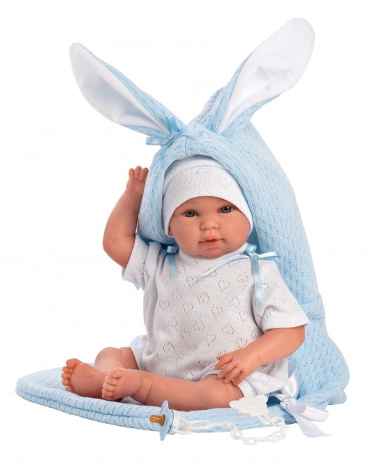 Llorens realistische babypop met geluiden en zachte lichaam