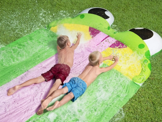 Bestway driedubbele waterslide H2O GO! 488 cm kikker
