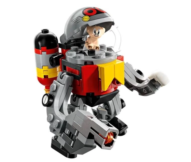 Gevecht met Eggrobo en druivenkatapult