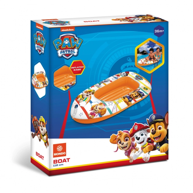 Opblaasbare kinderboot Paw Patrol