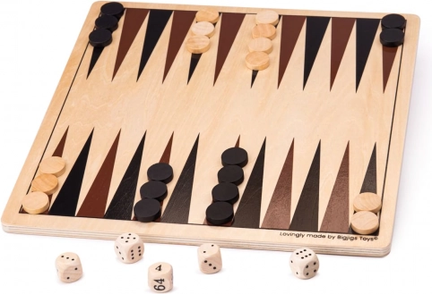 Elegante houten speelbord