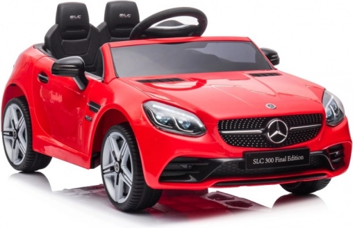 Kinderaccuauto Mercedes SLC 300 rood
