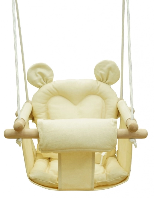 Kinder schommel Beertje beige